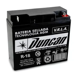Batería Estacionaria DUNCAN R 18