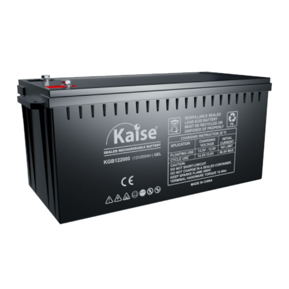 Batería Estacionaria Kaise KBG122000 12V.200AH GEL