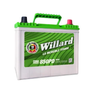 Batería WILLARD TITANIO NS60D-850PD